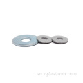 ISO 7093 Zink Plain Large Washers stora platta brickor